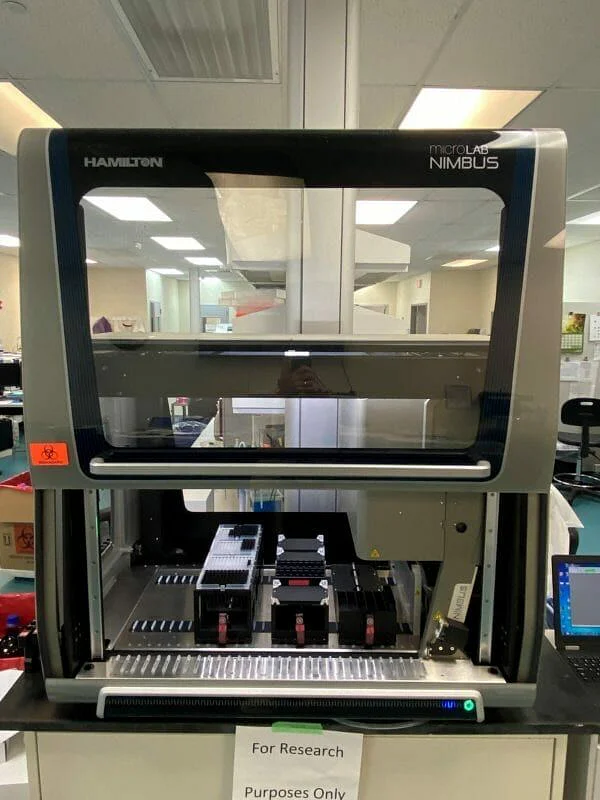 Pre-owned / Used 2013 HAMILTON CO Nimbus HD AUTOMATED LABORATORY LIQUID HANDLING WORKSTATIONS for Sale - photo 4