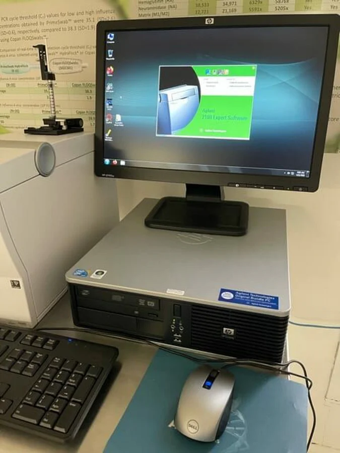 Pre-owned / Used 1999 AGILENT TECHNOLOGIES 2100 BioAnalyzer ELECTROPHORESIS SYSTEMS for Sale - photo 2