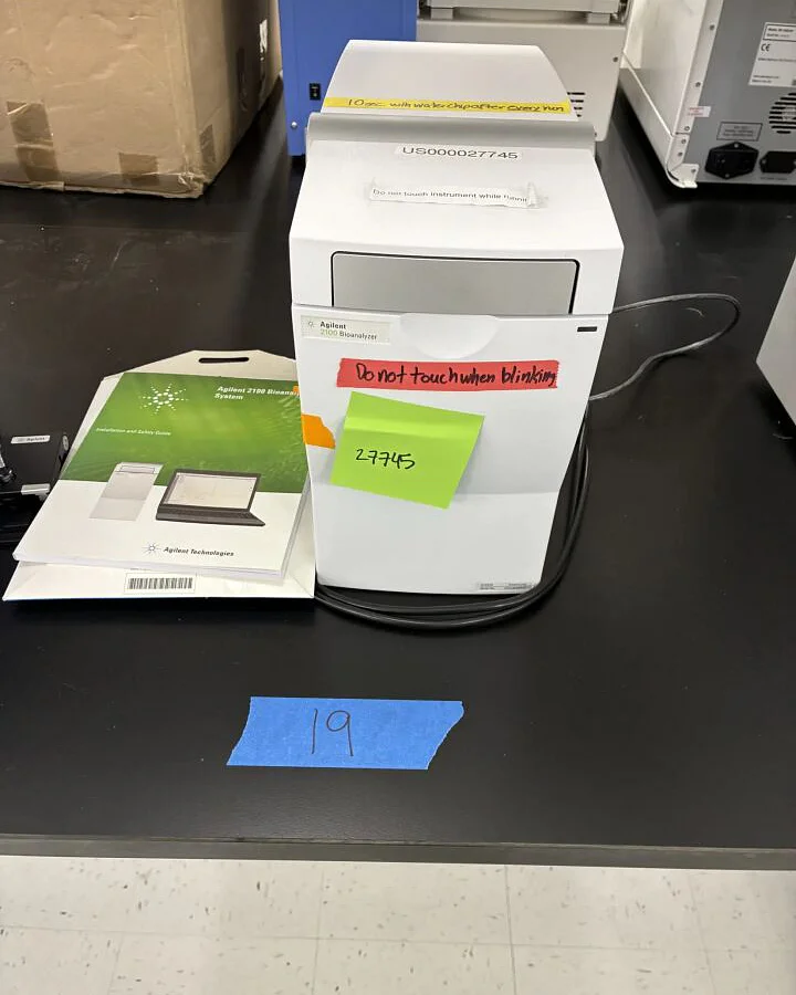 Pre-owned / Used 1999 AGILENT TECHNOLOGIES 2100 Bioanalyzer ELECTROPHORESIS SYSTEMS for Sale - photo 3