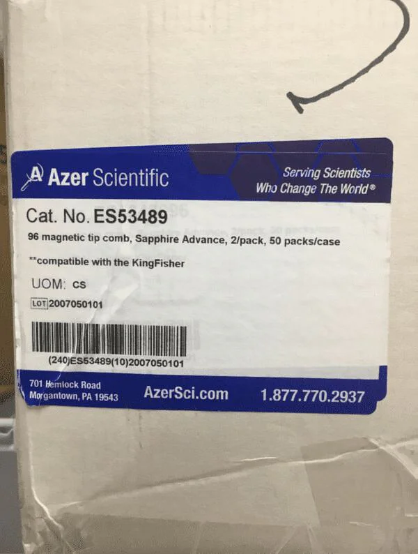 Pre-owned / Used 2020 AZER SCIENTIFIC CS100 Sapphire Advance Automated Nucleic Acid Extraction System for Sale - photo 6
