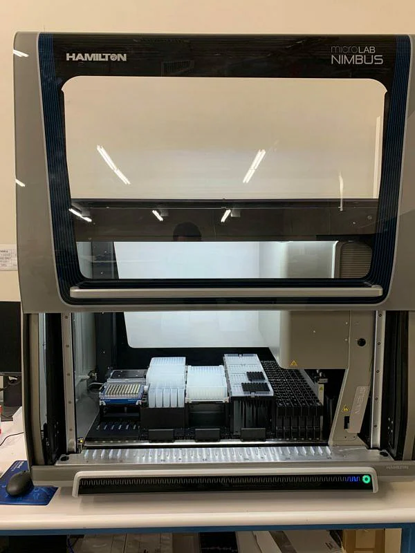 Pre-owned / Used 2016 HAMILTON CO Nimbus HD AUTOMATED LABORATORY LIQUID HANDLING WORKSTATIONS for Sale - photo 5