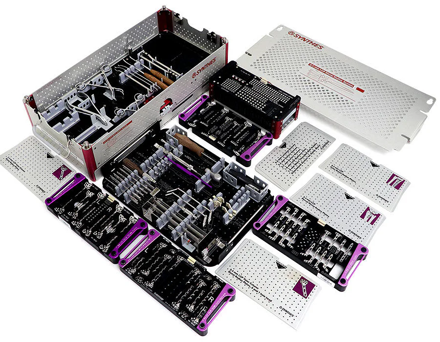 Pre-owned / Used 2012 SYNTHES -2.4mm-LCP-DRP-System-2 ORTHOPEDIC INTERNAL FIXATION SYSTEMS for Sale - photo 2