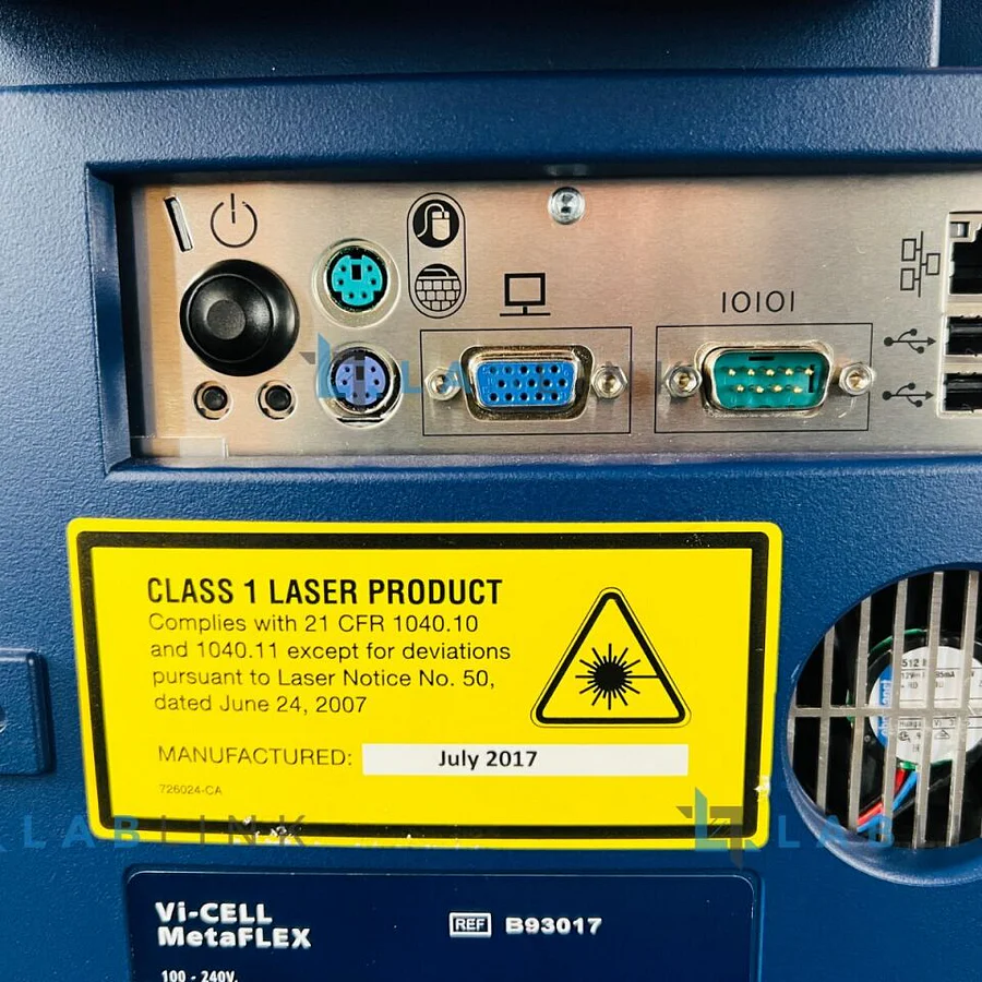 Pre-owned / Used 2016 BECKMAN COULTER Vi-CELL MetaFLEX METABOLITE ANALYZERS for Sale - photo 6