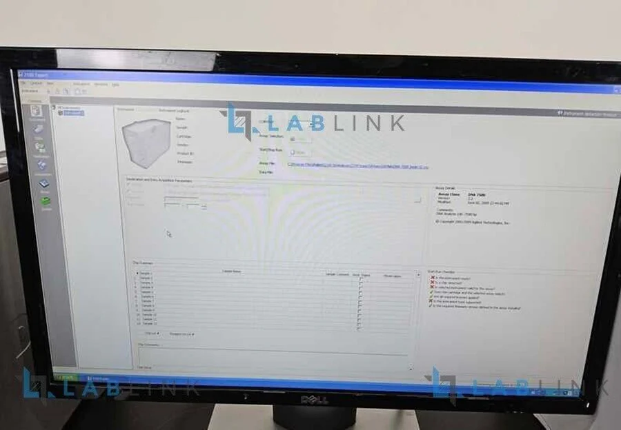 Pre-owned / Used 2017 AGILENT TECHNOLOGIES 2100 Bioanalyzer – G2938C APPARATUS/ ELECTROPHORESIS for Sale - photo 3