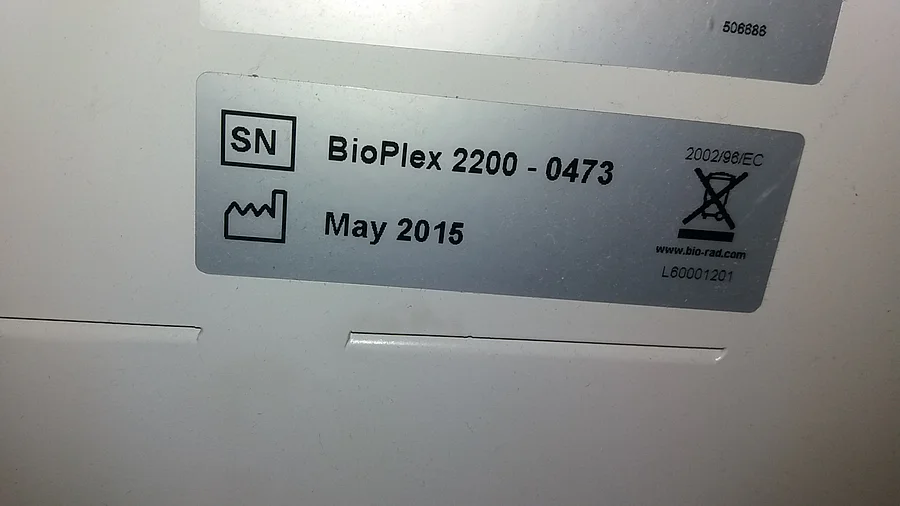 Pre-owned / Used 2015 BIO-RAD Bioplex ANALYZERS/ LABORATORY/ IMMUNOASSAY for Sale - photo 7