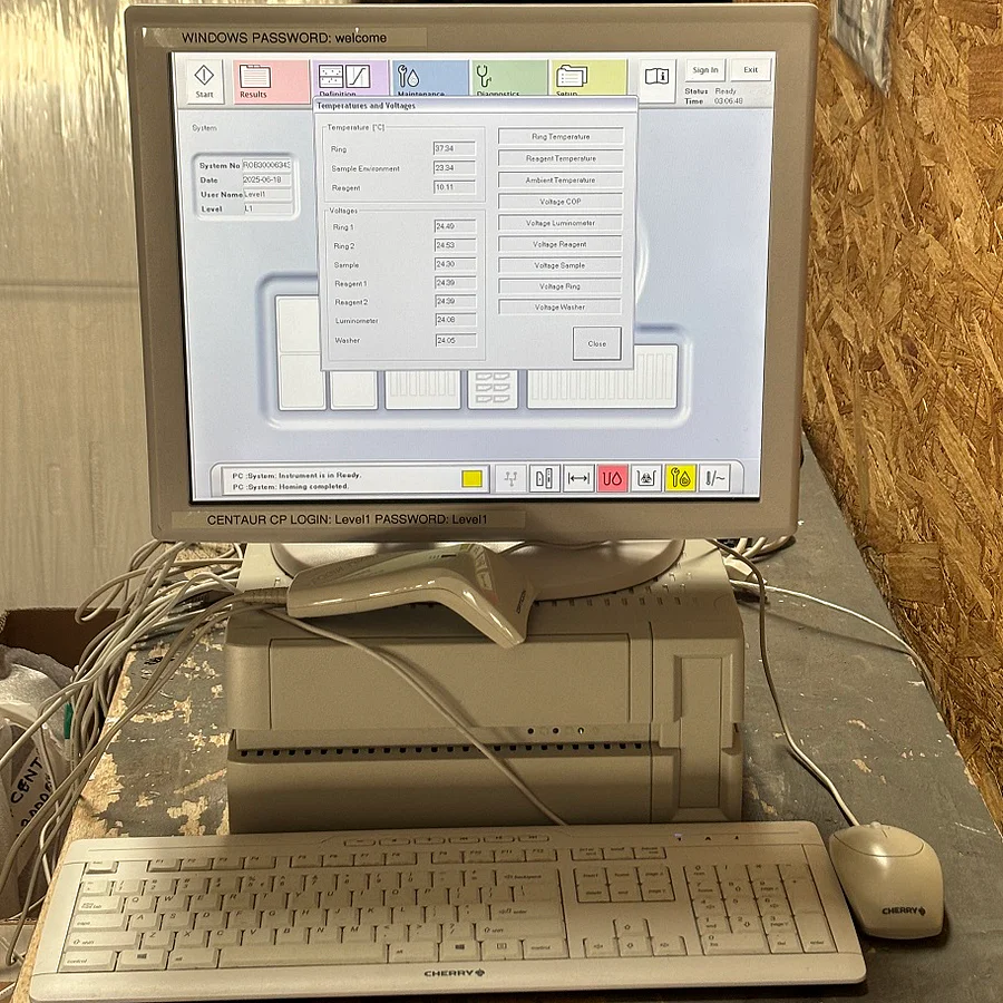 Pre-owned / Used / Partially Refurbished 2018 SIEMENS Advia Centaur CP ANALYZERS/ LABORATORY/ IMMUNOASSAY for Sale - photo 9