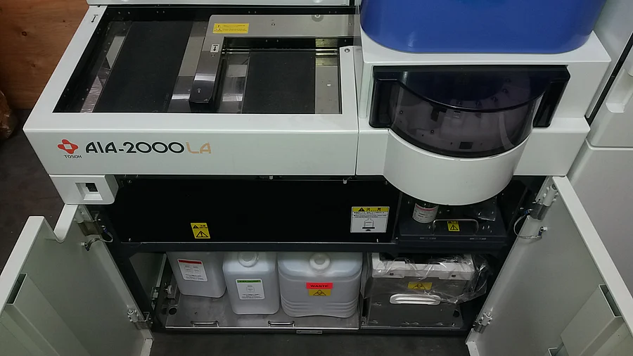 Pre-owned / Used 2016 TOSOH CORPORATION AIA TOSOH 2000 ANALYZERS/ LABORATORY/ IMMUNOASSAY for Sale - photo 2