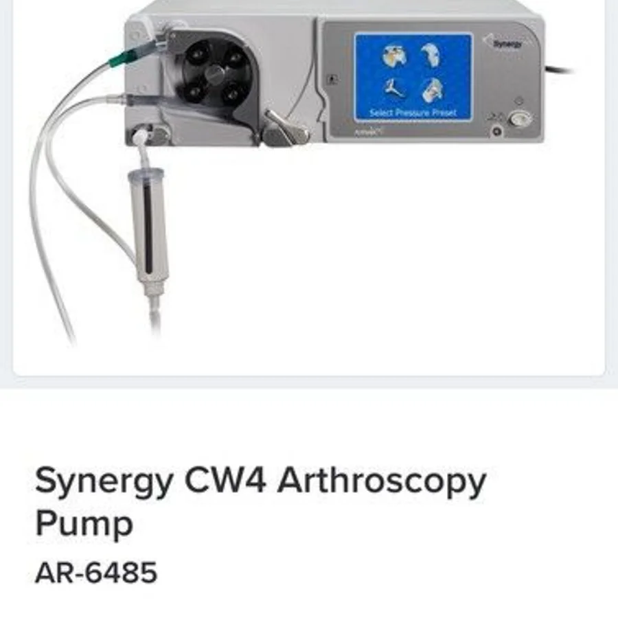 Pre-owned / Used 2018 ARTHREX INC. Synergy CW4 AR-6485 ARTHROSCOPIC IRRIGATION/ DISTENTION PUMPS for Sale - photo 7