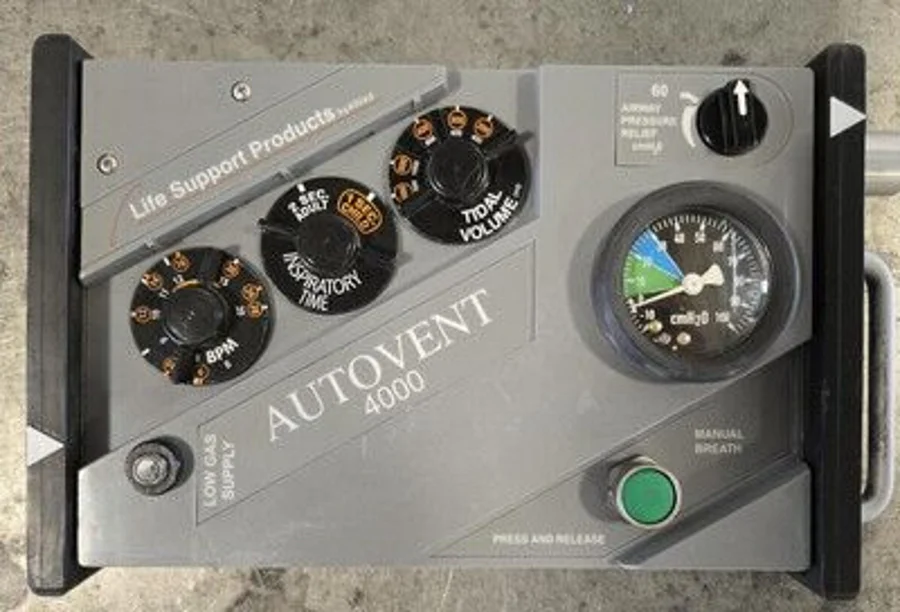 Pre-owned / Used 2007 ALLIED HEALTHCARE AutoVent 4000 CONTINUOUS VENTILATORS for Sale - photo 2