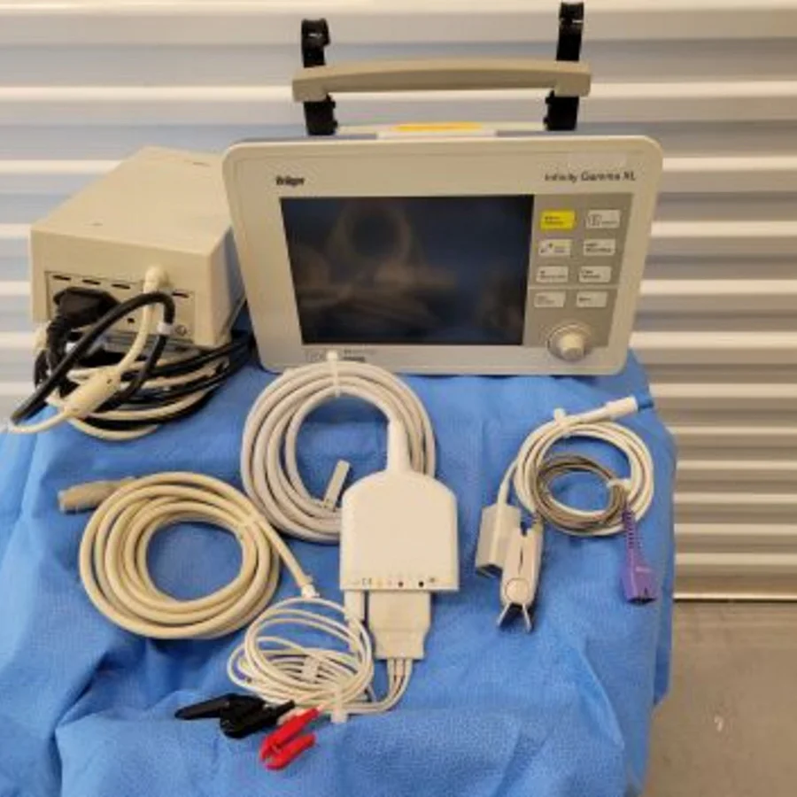 Pre-owned / Used 2003 DRAEGER MEDICAL Infinity Gamma XL BEDSIDE MONITORS for Sale - photo 6