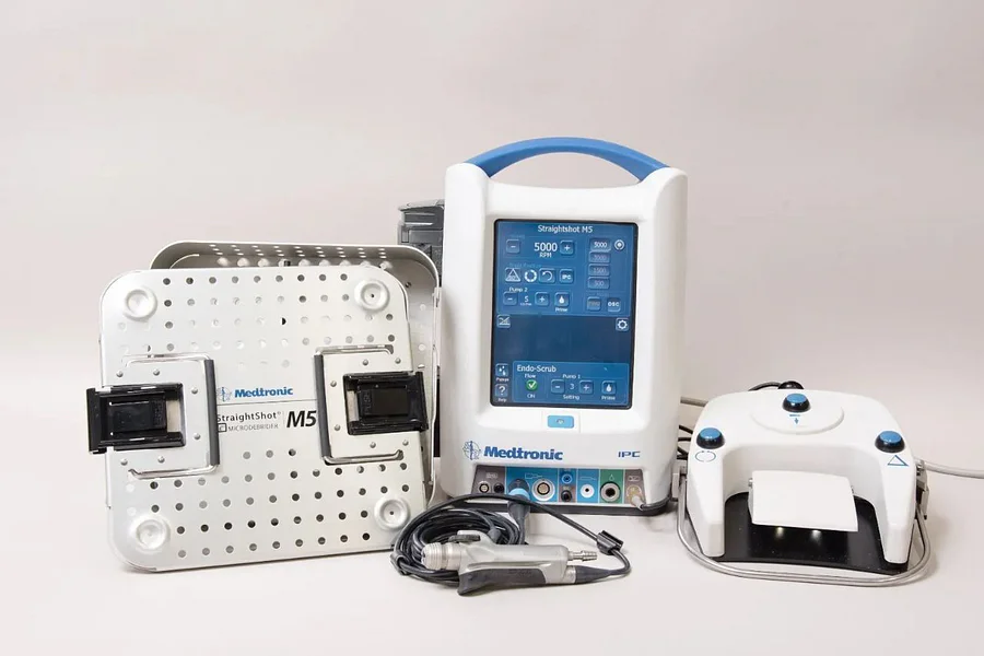 Pre-owned / Used 2012 MEDTRONIC XOMED StraightShot™ M5 SURGICAL POWER TOOL SYSTEM CONTROL UNIT/ PNEUMATIC for Sale - photo 5