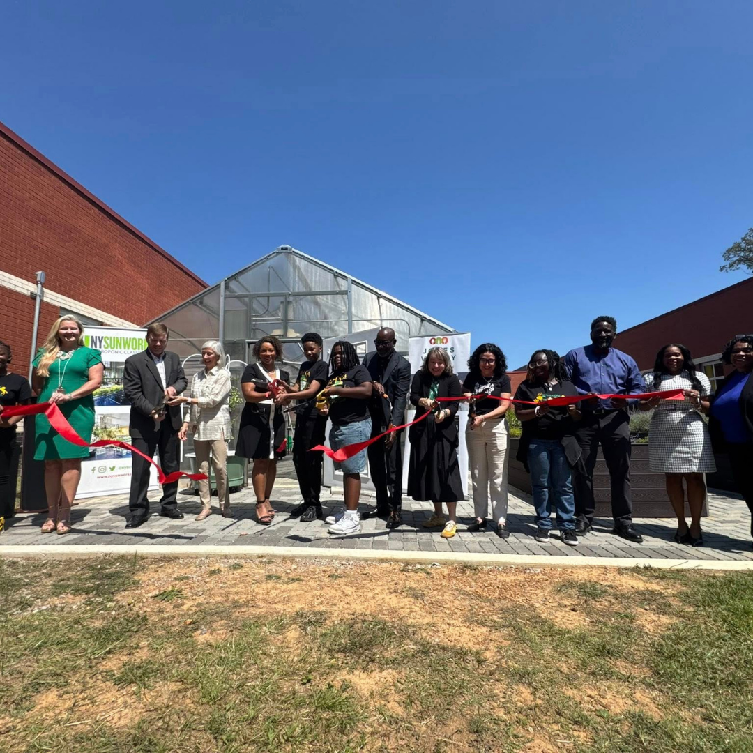 Ribbon-cutting ceremony at Bush Hills STEAM Academy