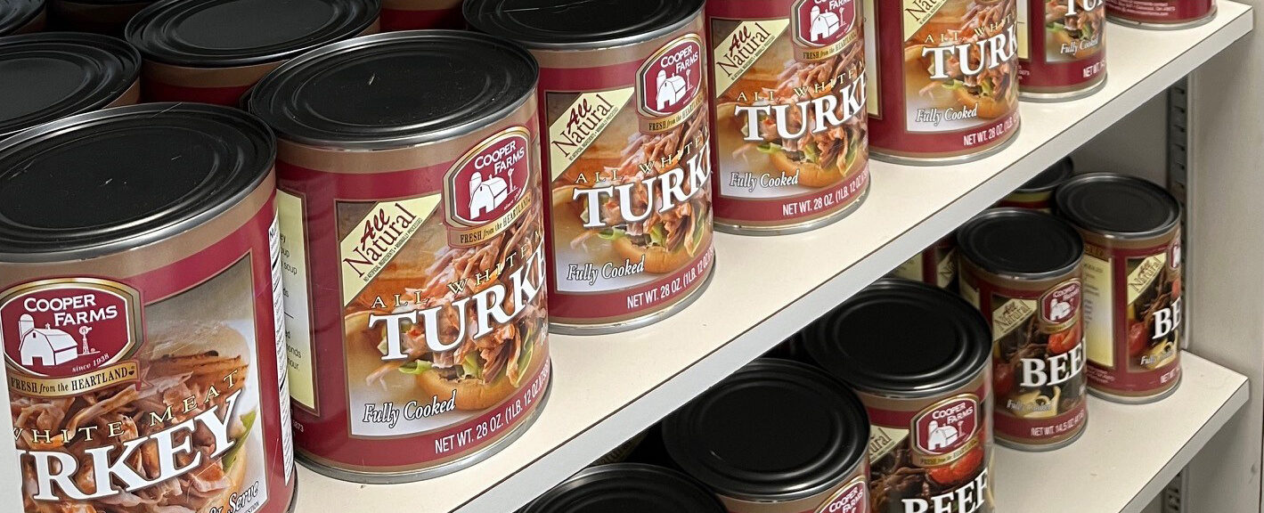 Canned meat