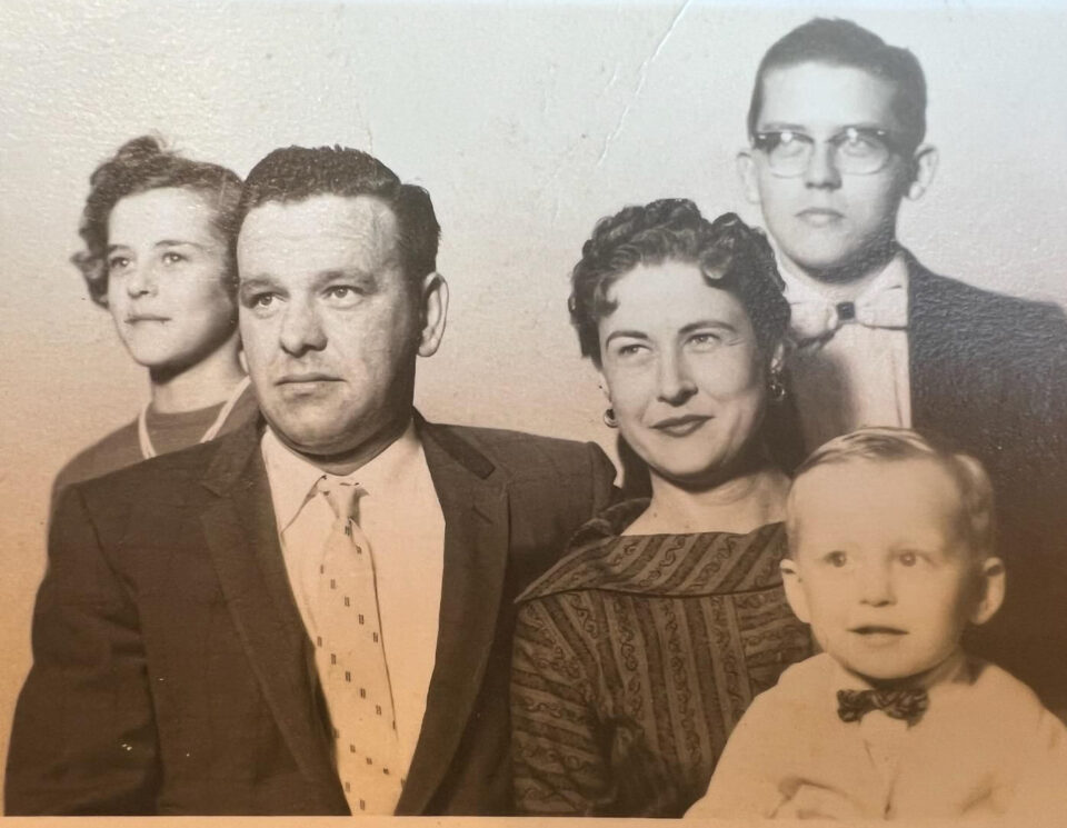 Jim Gary Dianne with Virgil and Virginia1957