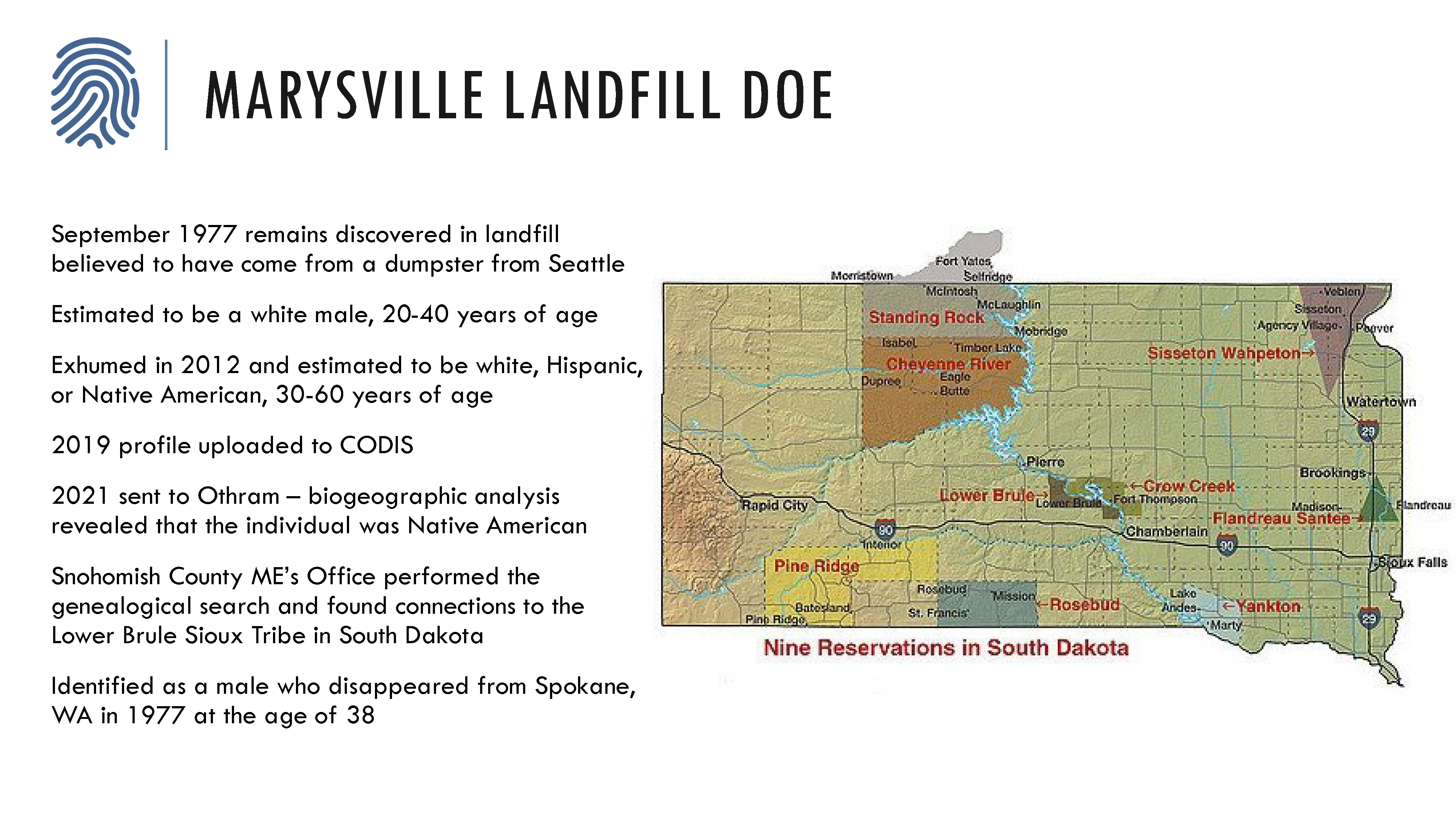 Marysville Landfill Doe