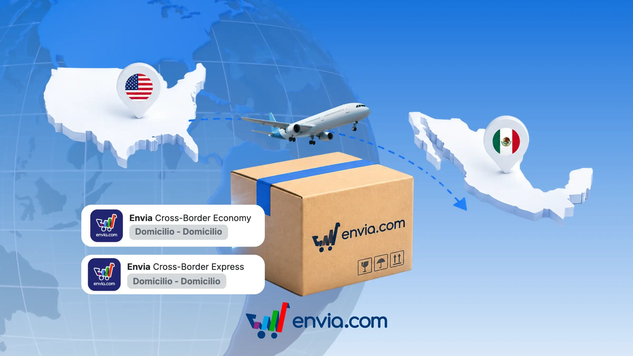 Quote and Create Shipments from the US to Mexico with Envia Cross-Border