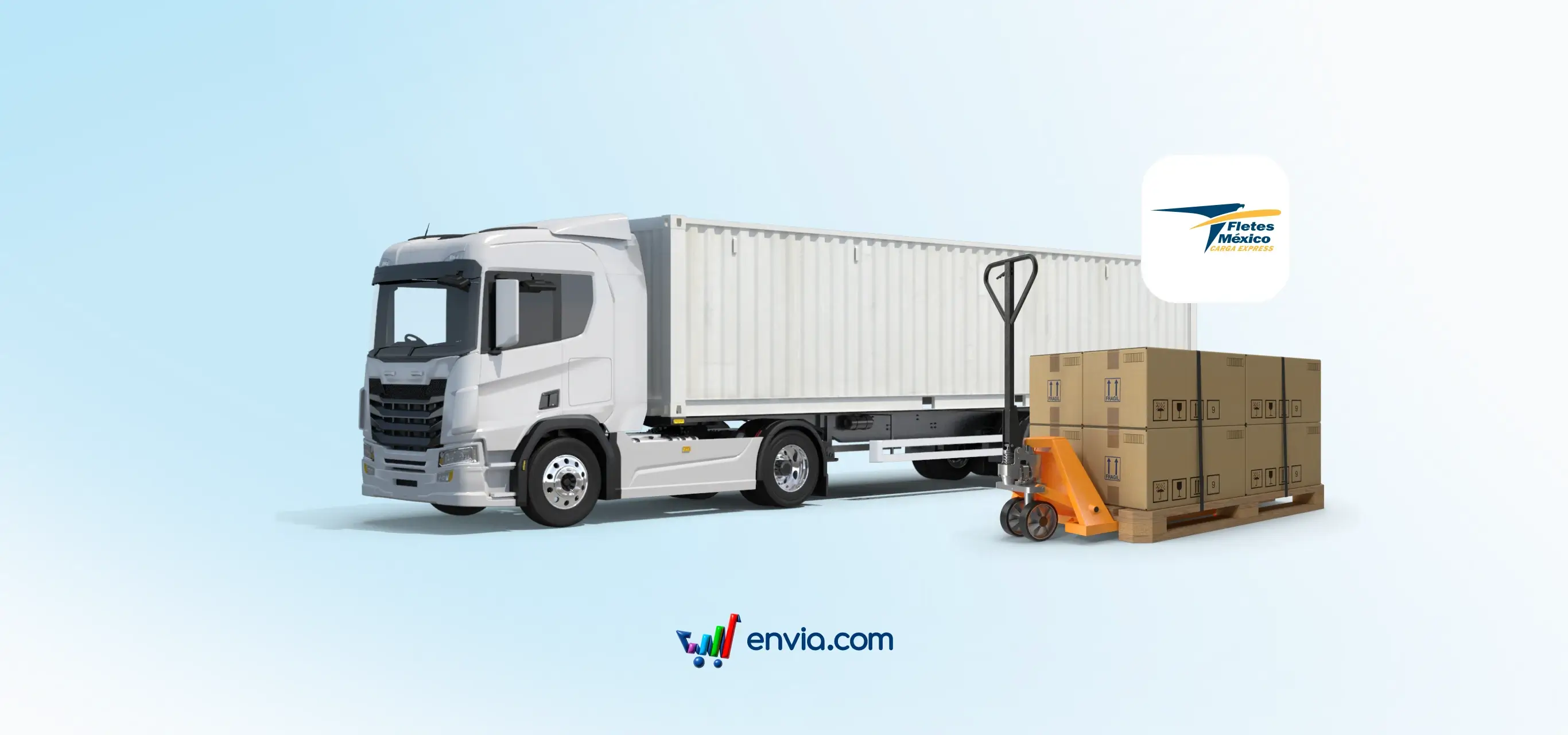 Envoyez des palettes vers 8 villes du Mexique via le service LTL consolidé de Fletes Mexico