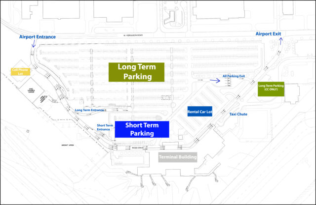 FWA Parking Lot Map Construction May 2024 1