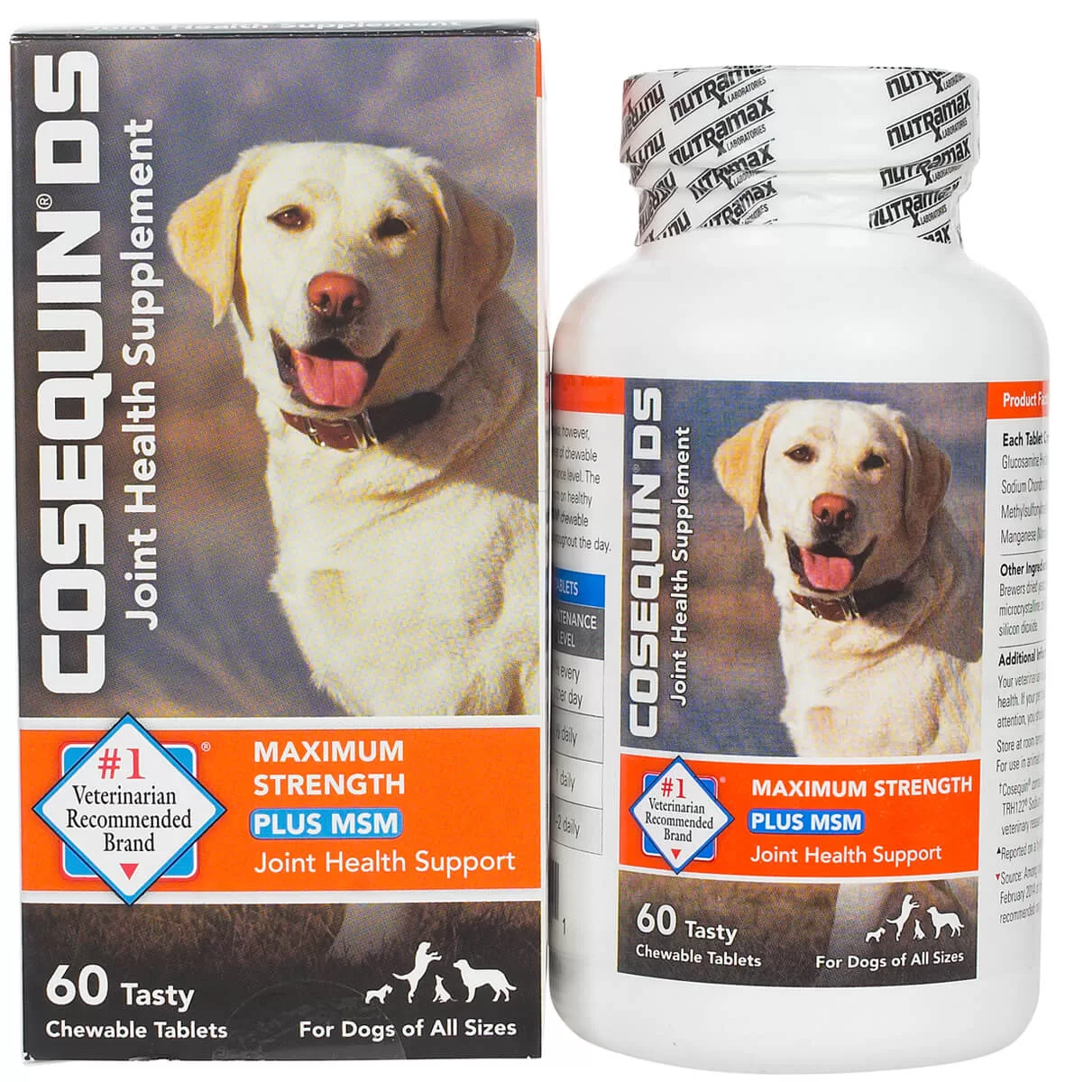 Cosequin DS Plus MSM Maximum Strength Chewable Tablets