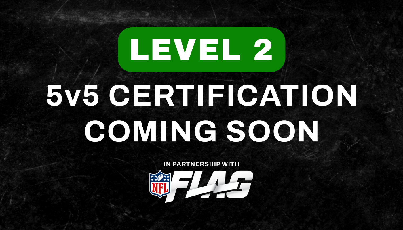 Level 2 Flag Football Coaching Certification (5v5)