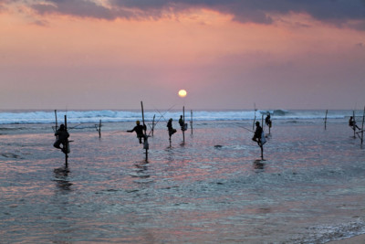 Romantic Sri Lanka Sunset