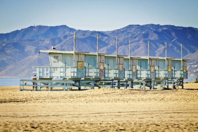 venice beach huts