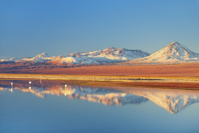 Lake in the Atacama Desert
