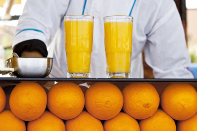 Orange Juice in Marrakech