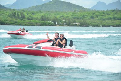 Seakarting in Mauritius