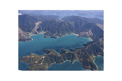 new zealand from above