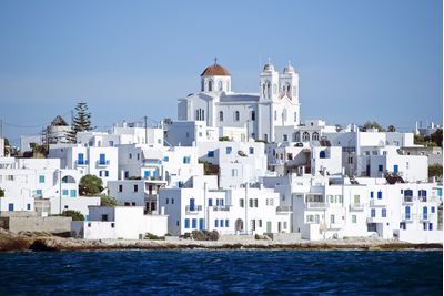 paros seaside town