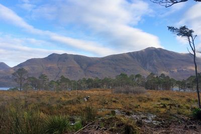 The view from a hike near The Torridon hotel