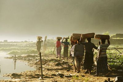 local women on Bali's Uluwatu Coast