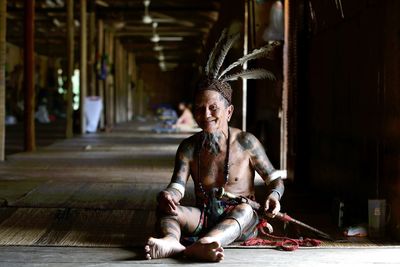 iban tribe man