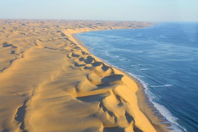 skeleton coast from the air