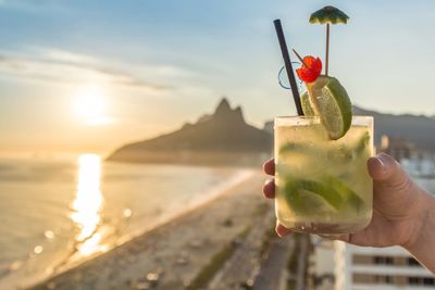 Caipirinha on rio beach