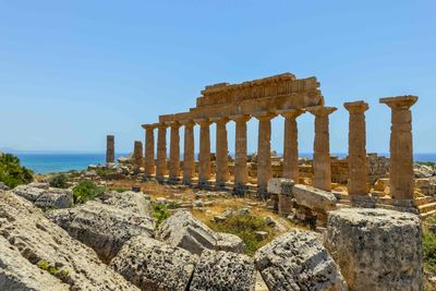 greek ruins in Siciliy