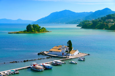 Corfu's coastline