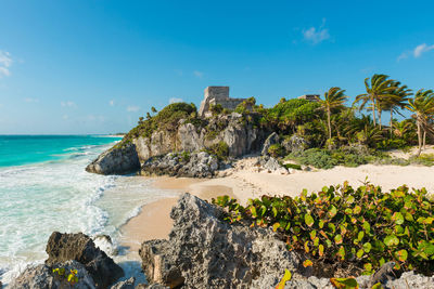 tulum coastal ruins
