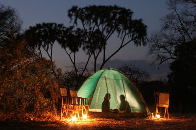 fly camping ruaha tanzania