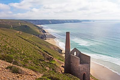 Cornish clifftop mine