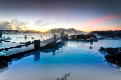 blue lagoon evening