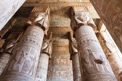 Hathor Temple Column