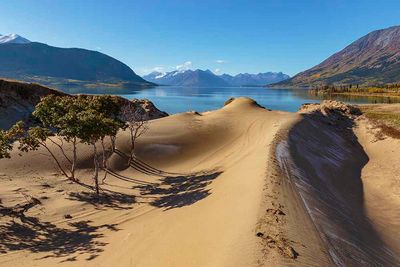 The Yukon Canada Mountains