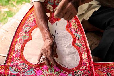 Kite Making in Indonesia