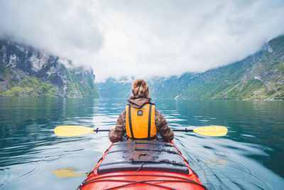 kayaking in norway