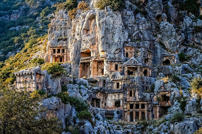 rock carvings turkey