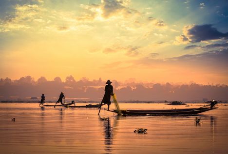 inle lake fisherman myanmar