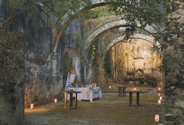Chapel at Hacienda Uayamon, luxury hotel in Mexico