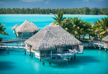 Premier over water oceanfront villa